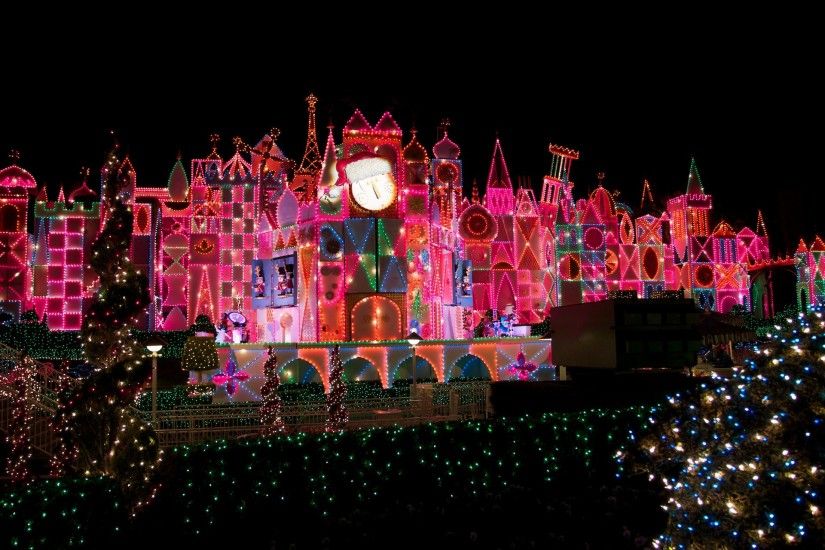 Go Back > Images For > Disney Castle Christmas Wallpaper