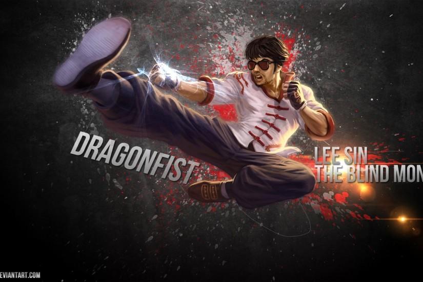 Dragon Fist Lee Sin by xRazerxD (2) HD Wallpaper Fan Art Artwork League of