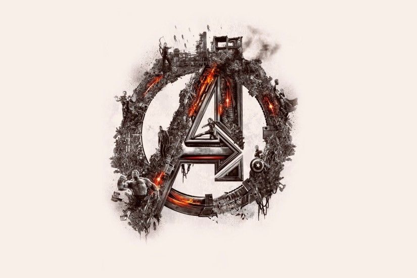 avengers:age of ultron avengers logo background