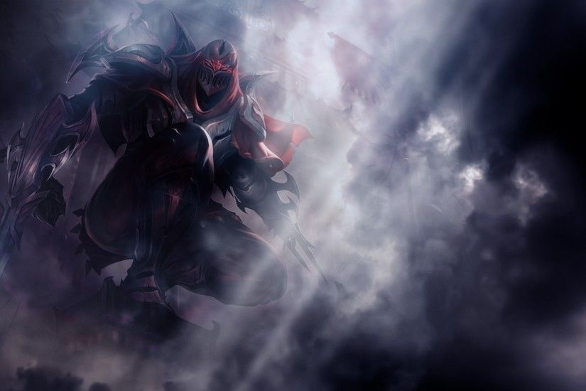 Shadow Templar Zed League Of Legends Wallpaper | Art-of-LoL