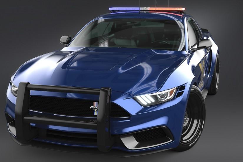 2017 Ford Mustang NotchBack Design Police 3