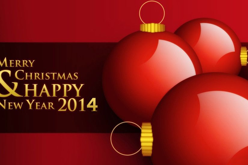 Merry Christmas and Happy New Year 2014 Wallpapers