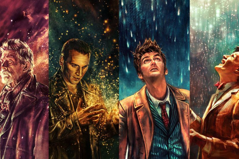 TARDIS Matt Smith Amy Pond Eleventh Doctor Doctor Who wallpaper