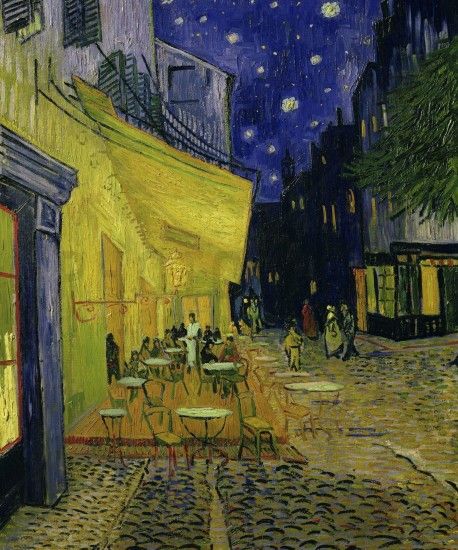 Cafe Terrace - Vincent van Gogh - Wall Mural & Photo Wallpaper .