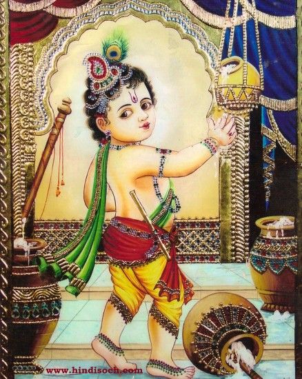 Baby Krishna Wallpaper Hd