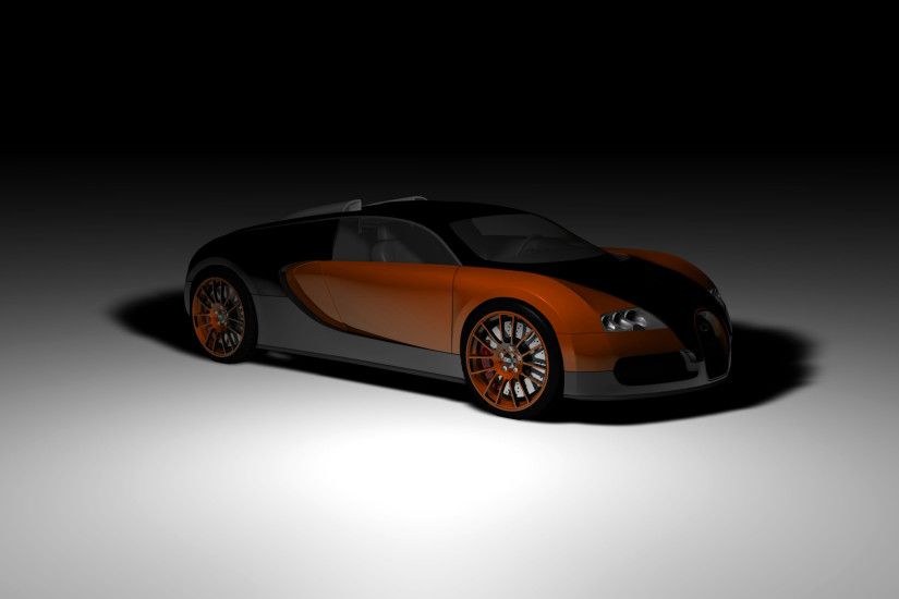 Preview wallpaper bugatti, veyron, concept, car, side view, shadow 3840x2160
