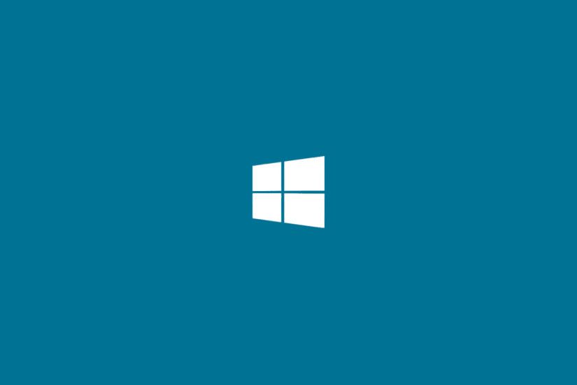 Download Wallpaper 1366x768 Windows 7, Blue, Logo, White, Yellow .