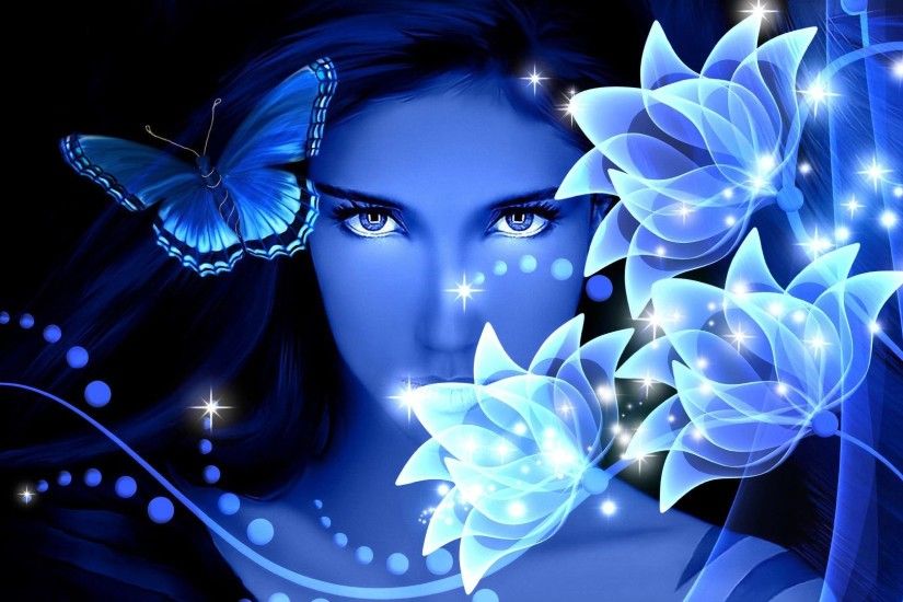 blue butterfly on white stones desktop background wallpapers hd
