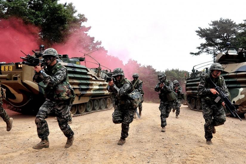 military, Soldier, South Korea, Republic Of Korea Armed Forces, USMC  Wallpaper HD