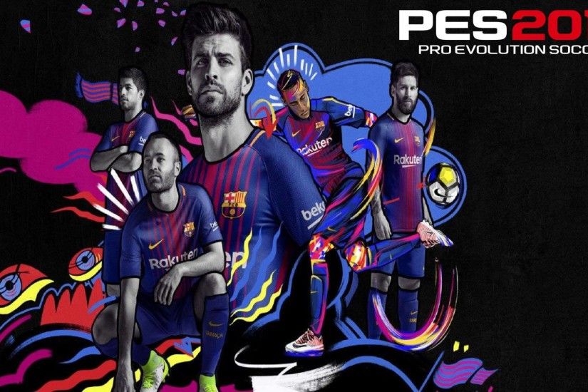 Download PES2018 Start Screen Barca for PES2017 By AD Mods