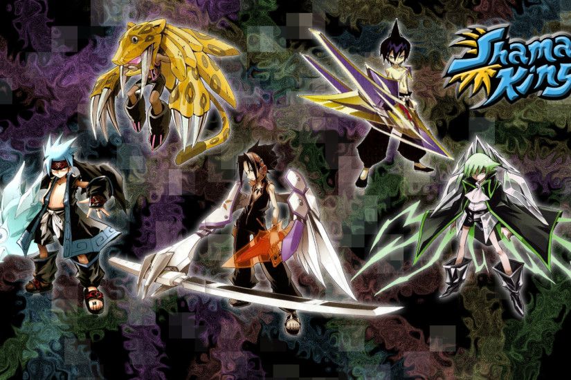 ... Shaman King - Elemental warriors Wallpaper by rubypearl31