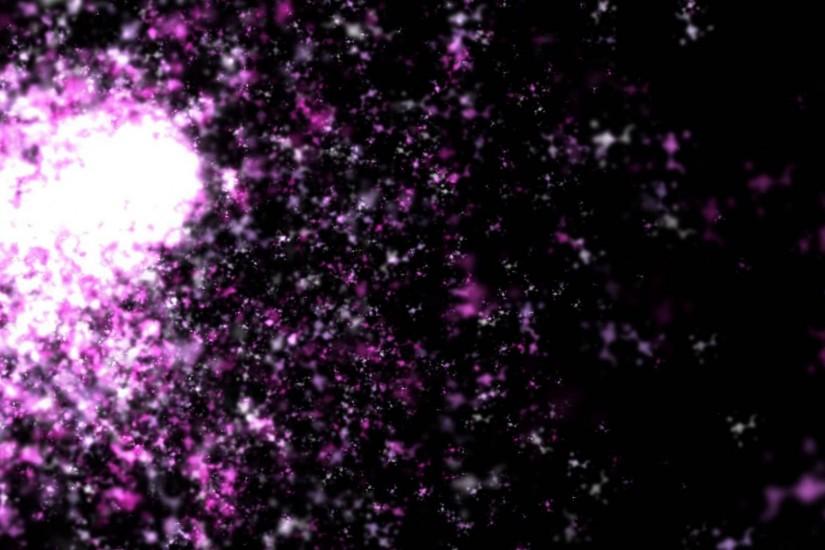 Particles ANIMATION FREE FOOTAGE HD Alive pink Black Background