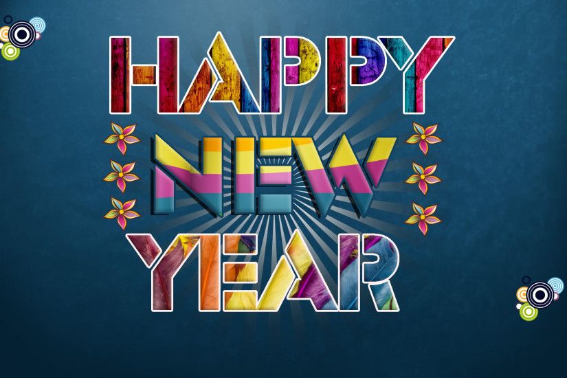 2018 happy new year free HD desktop wallpapers