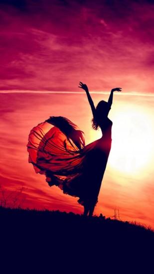 Aesthetic Dancing Sunshine Beauty Girl #iPhone #6 #plus #wallpaper