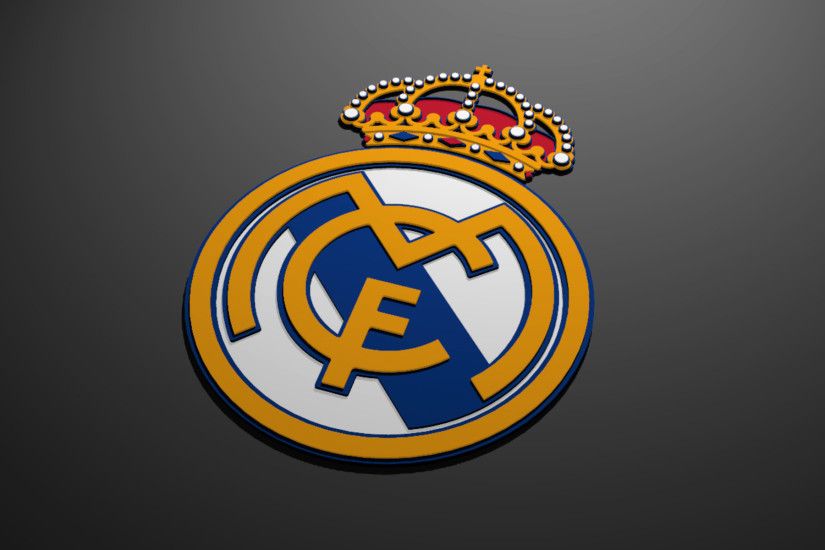 Real Madrid logo wallpaper HD.
