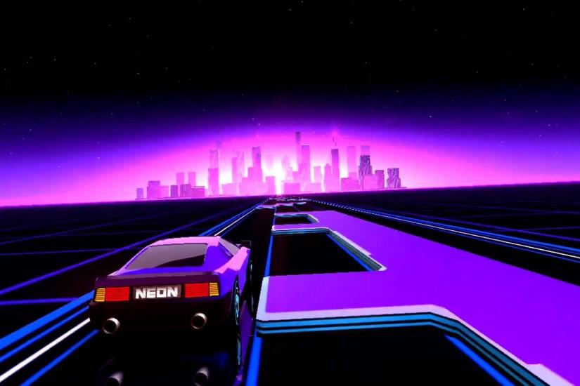 Neon Drive - '80s style arcade game - Gameplay iOS ÐÐ±Ð·Ð¾Ñ Ð¸Ð³ÑÑ - YouTube