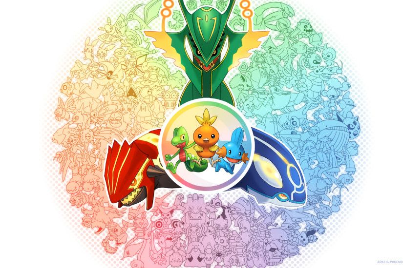 [Wallpaper] Generation 3 by arkeis-pokemon