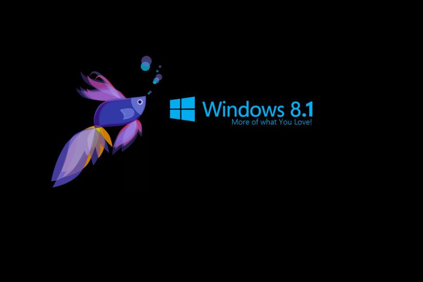 Free Download Windows 8.1 3D Black Wallpapers HD Desktop WIdescreen