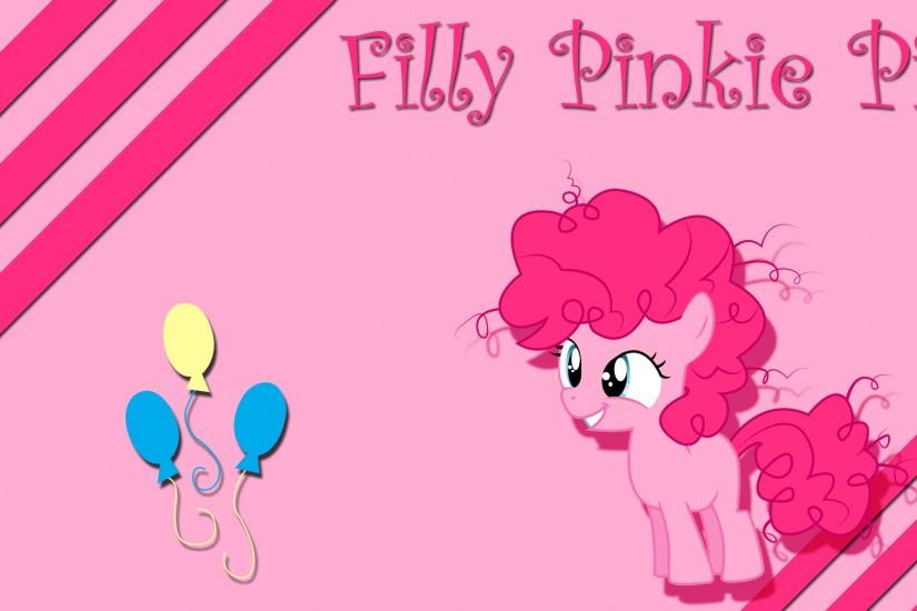 Filly Pinkie Pie Wallpaper by Silentmatten