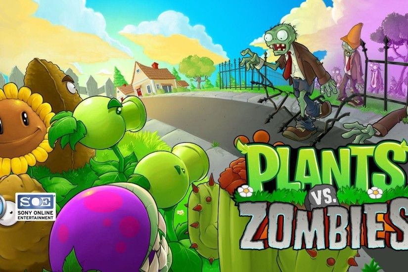 Fond ecran, wallpaper Plants vs. Zombies - JeuxVideo.