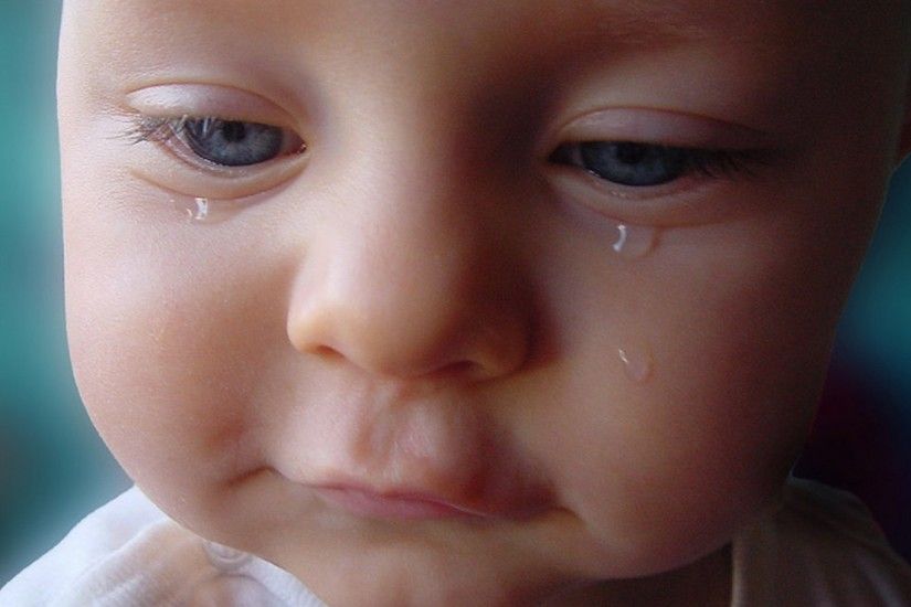 Free Download Crying Baby HD Wallpaper