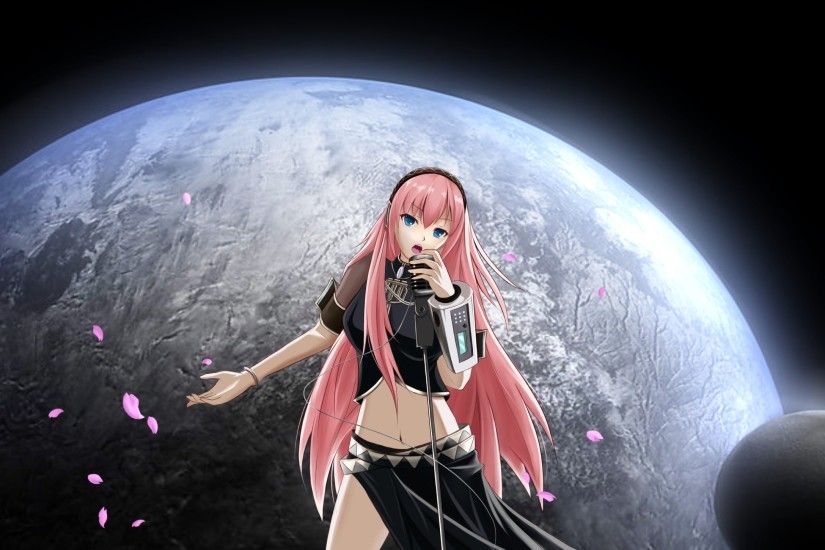 Vocaloid, Anime, Anime Girls, Moon, Megurine Luka Wallpapers HD / Desktop  and Mobile Backgrounds