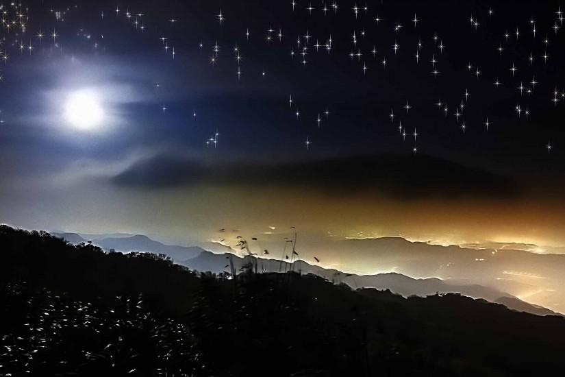 vertical starry night background 1920x1200