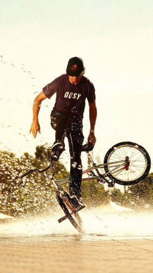 Stunt BMX Biker Wallpaper