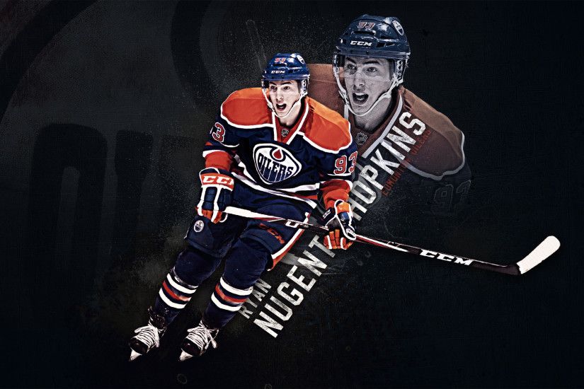 Ryan Nugent Hopkins Edmonton Oilers wallpaper
