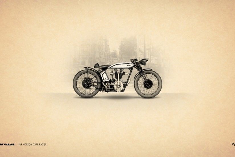 1929 Norton Cafe Racer Motorcycle wallpaper | 1920x1080 | 103973 |  WallpaperUP
