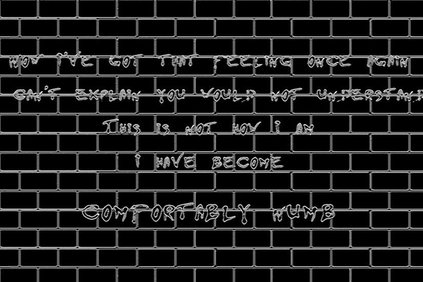... Pink Floyd Wallpaper The Wall by FenderPgX