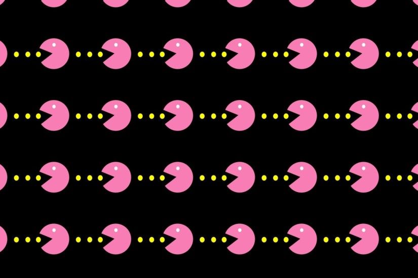 Preview wallpaper pacman, texture, bright, surface, pattern 2048x1152