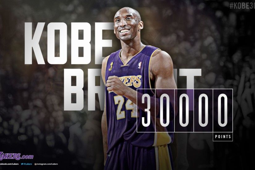 30000 Points 2016 Kobe Bryant 4K Wallpapers | Free 4K Wallpaper