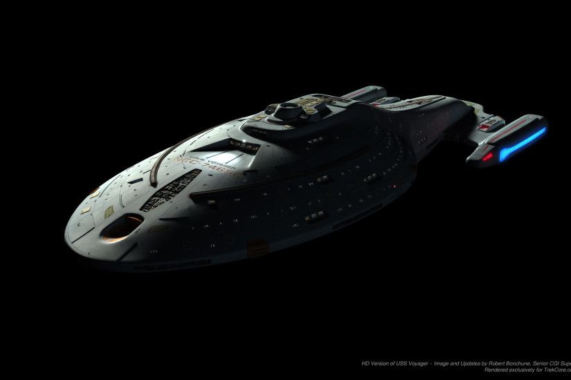 Voyager's Visual Effects: Creating the CG Voyager with Rob Bonchune |  TrekCore Blog