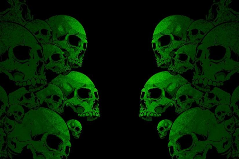 Preview wallpaper skull, paint, color, background 1920x1080