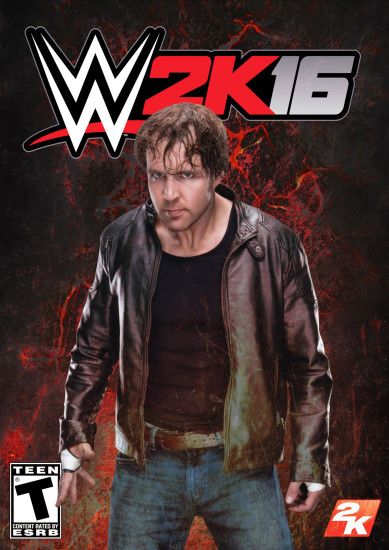 ... WWE 2K16 Custom Cover Dean Ambrose by MilanRKO