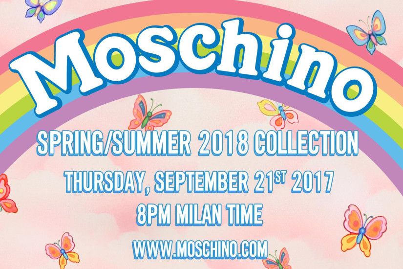 Moschino Spring Summer 2018 Fashion Show Live Streaming Milan
