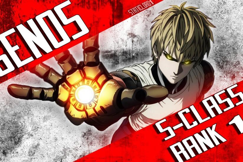 ... One Punch Man Genos Wallpaper 1920x1080 by static989