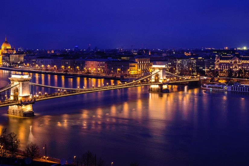 Danube River Hungarian Parliament Budapest