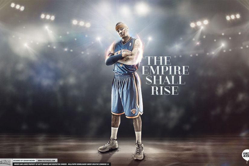Carmelo Anthony Knicks Empire Wallpaper by IshaanMishra Carmelo Anthony  Knicks Empire Wallpaper by IshaanMishra