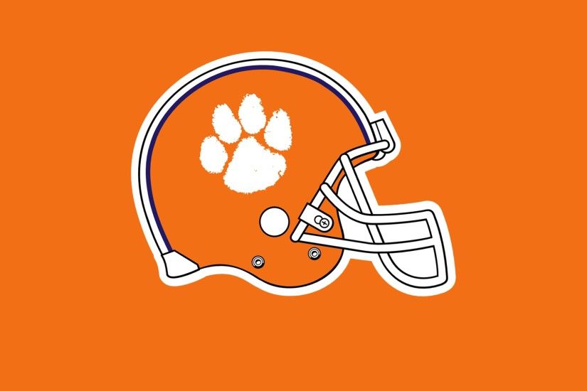 3840x2160 Wallpaper clemson tigers, football, logo