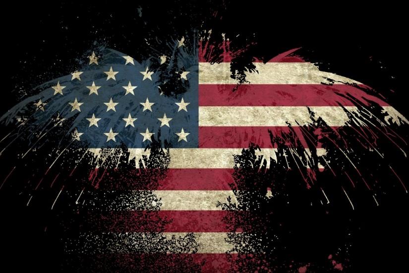 USA America flag eagle wallpaper background