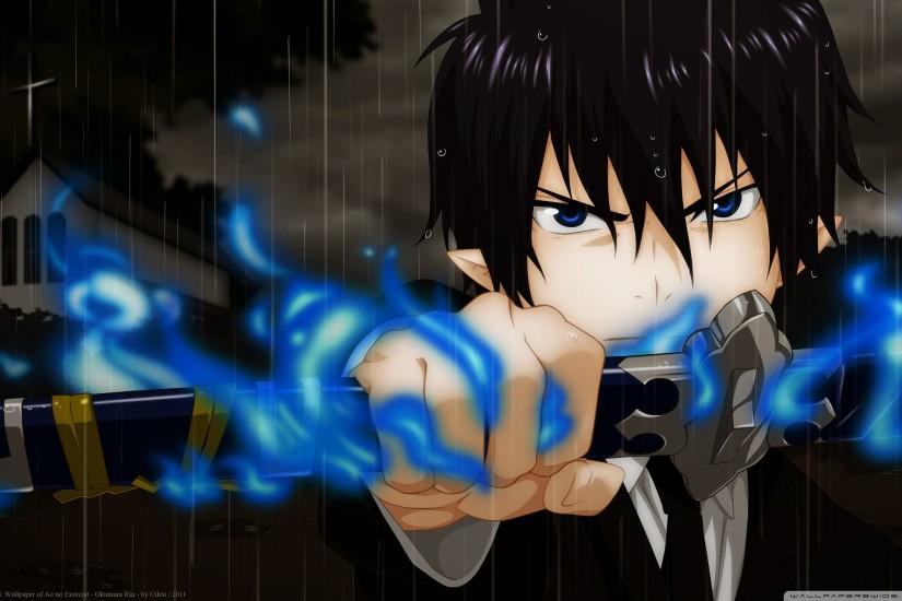 full size blue exorcist wallpaper 2560x1600 for mac