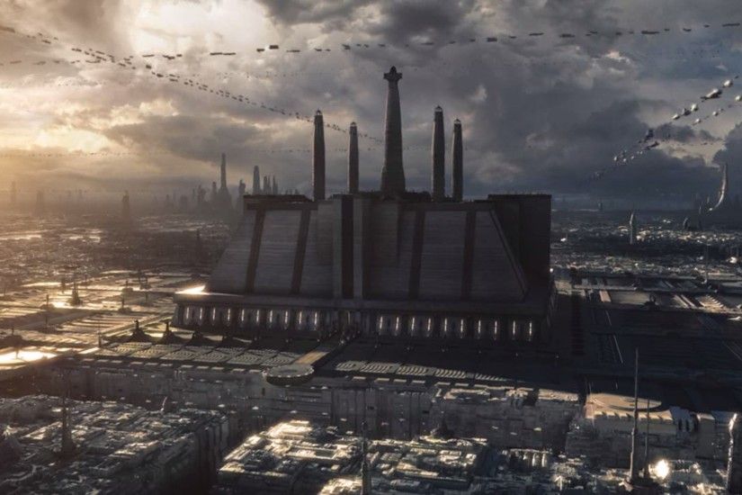 The Jedi Temple at Coruscant by Mercuryo25