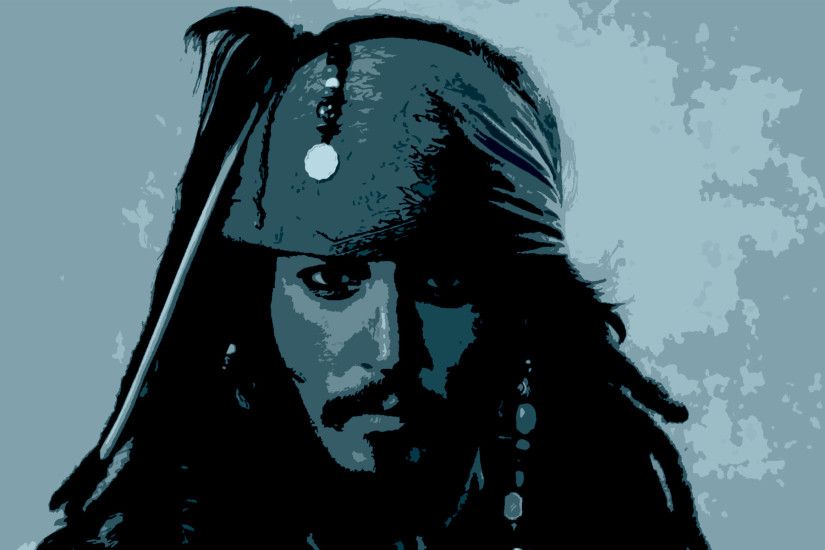 Jack Sparrow Pop Art Wallpaper