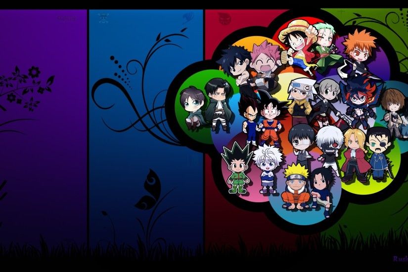 Wallpaper : illustration, window, chibi, Soul Eater, cartoon, glass, Naruto  Shippuuden, Kaneki Ken, Tokyo Ghoul, Dragon Ball, Son Goku, Shingeki no  Kyojin, ...