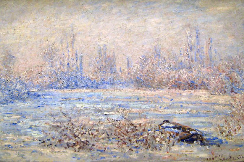 Frost near Vetheuil, 1880 - Claude Monet