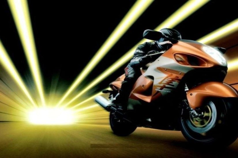 Orange motorcycle wallpaper HDR free desktop background - free .