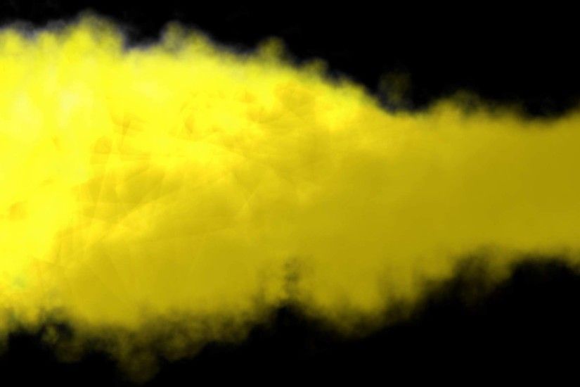 Yellow Cloud Twist Black Background ANIMATION FREE FOOTAGE HD - YouTube