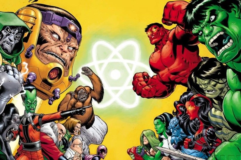 She-hulk marvel comics red dr. doom modok wallpaper | (44463)